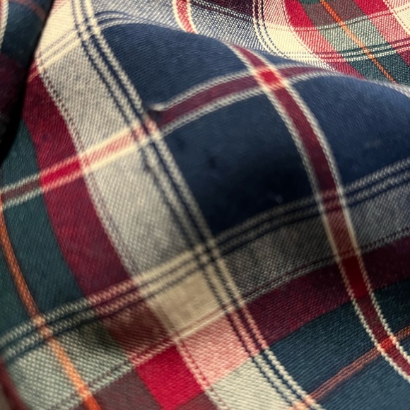 Vintage Sir Pendleton Worsted Wool Button Front Shirt Size L Long - Picture 10 of 10